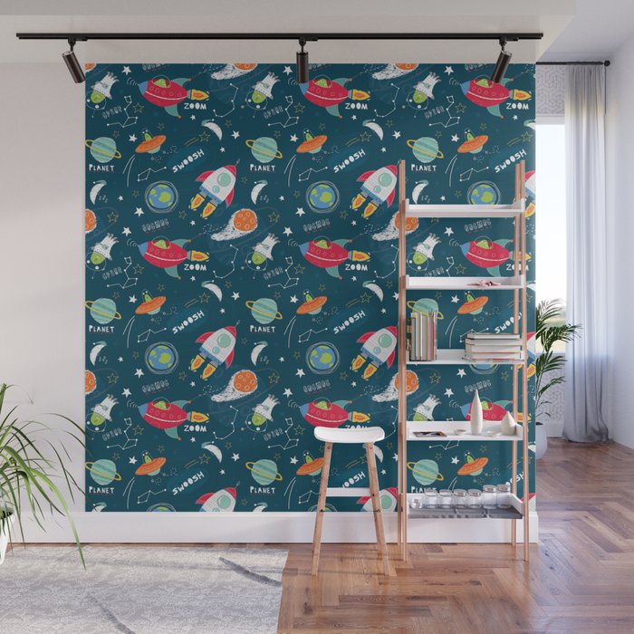 Blast Off!! Wall Mural Gallery Image 1