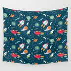 Blast Off!! Wall Tapestry Gallery Image 4