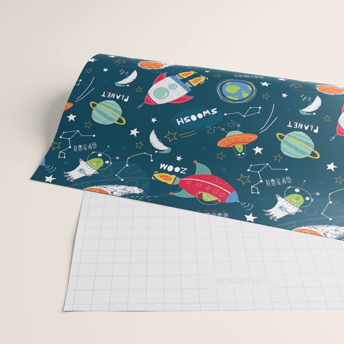 Blast Off!! Wrapping Paper Gallery Image 2