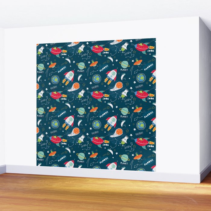 Blast Off!! Wall Mural Gallery Image 2