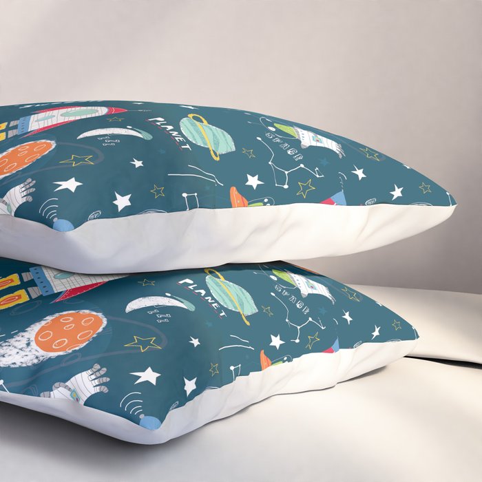 Blast Off!! Pillow Sham Gallery Image 3