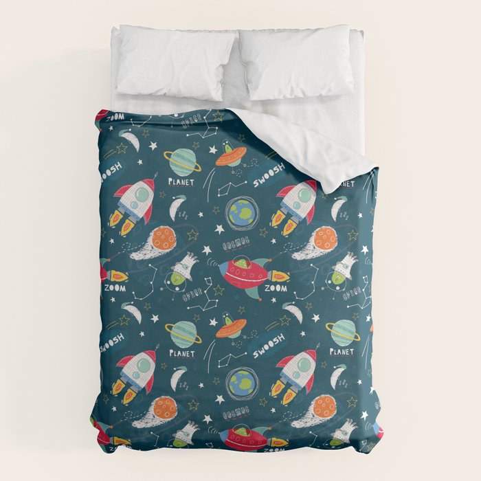 Blast Off!! Duvet Cover Gallery Image 6