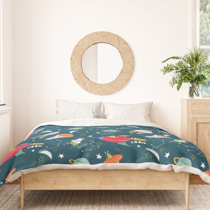 Blast Off!! Duvet Cover Gallery Image 3