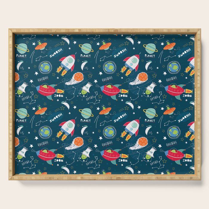 Blast Off!! Serving Tray Gallery Image 1