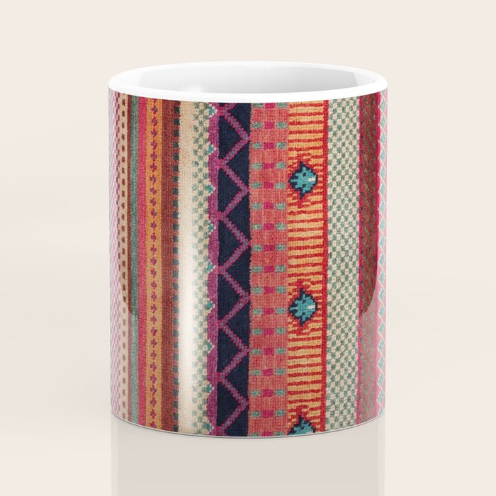 Oriental Traditional Rug Artwork Design C13 Coffee Mug Gallery Image 4