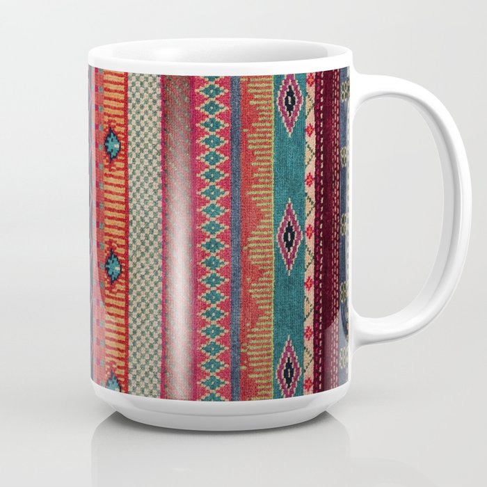Oriental Traditional Rug Artwork Design C13 Coffee Mug Gallery Image 2