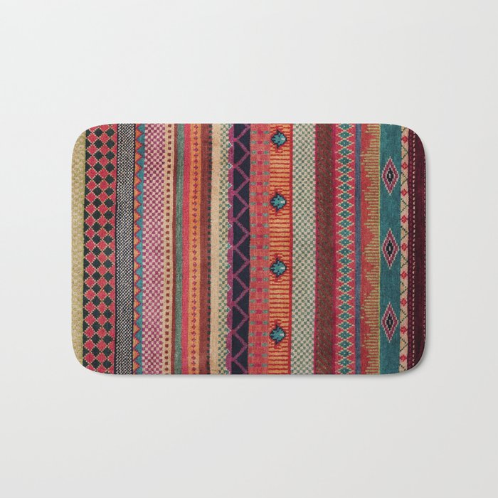Oriental Traditional Rug Artwork Design C13 Bath Mat Gallery Image 1