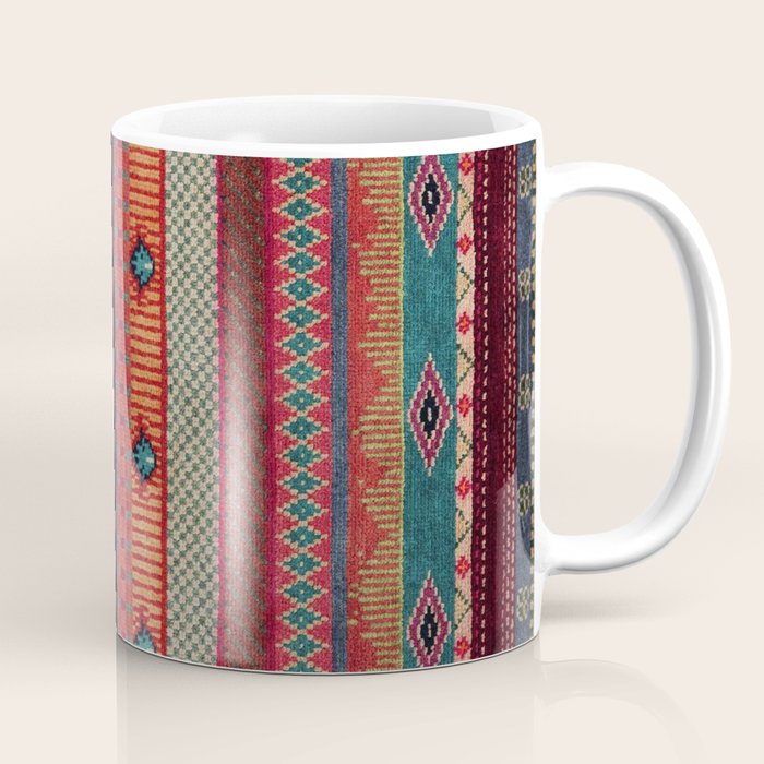 Oriental Traditional Rug Artwork Design C13 Coffee Mug Gallery Image 1