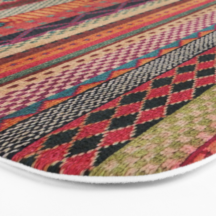 Oriental Traditional Rug Artwork Design C13 Bath Mat Gallery Image 3