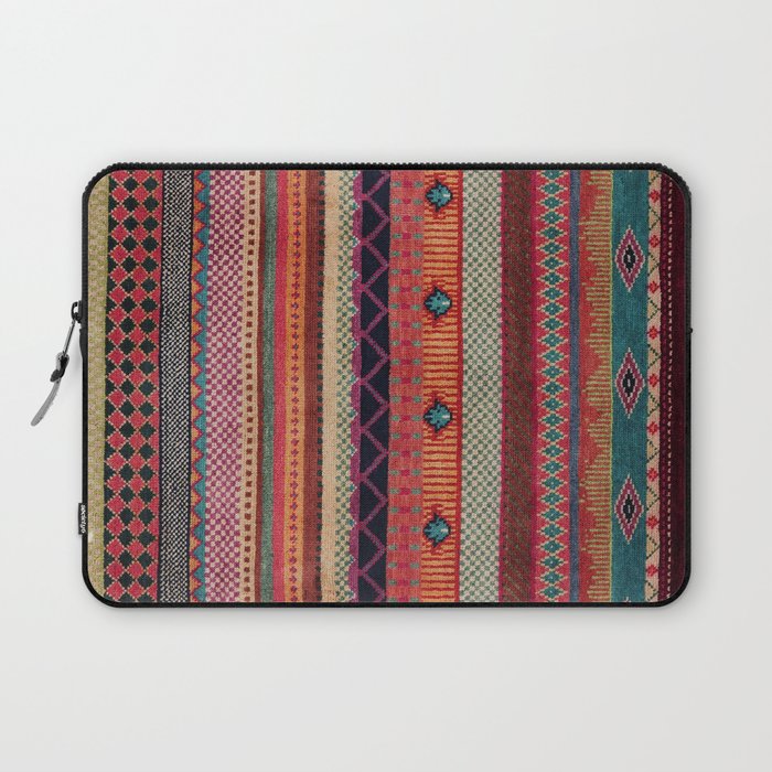 Oriental Traditional Rug Artwork Design C13 Laptop Sleeve Gallery Image 1