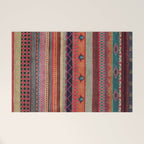 Oriental Traditional Rug Artwork Design C13 Welcome Mat Gallery Image 1