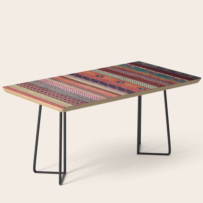 Oriental Traditional Rug Artwork Design C13 Coffee Table Gallery Image 1