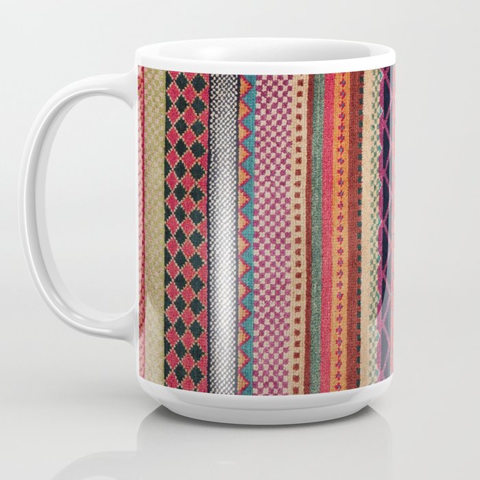 Oriental Traditional Rug Artwork Design C13 Coffee Mug Gallery Image 3