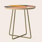 geometric modern mid century Side Table Gallery Image 1