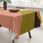 geometric modern mid century Tablecloth Gallery Image 3