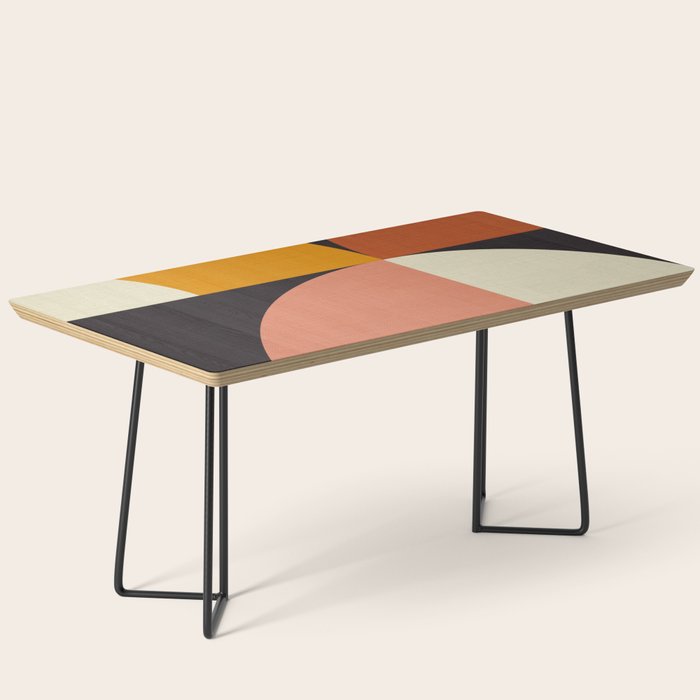 geometric modern mid century Coffee Table Gallery Image 1