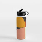 geometric modern mid century Water Bottle Gallery Image 1