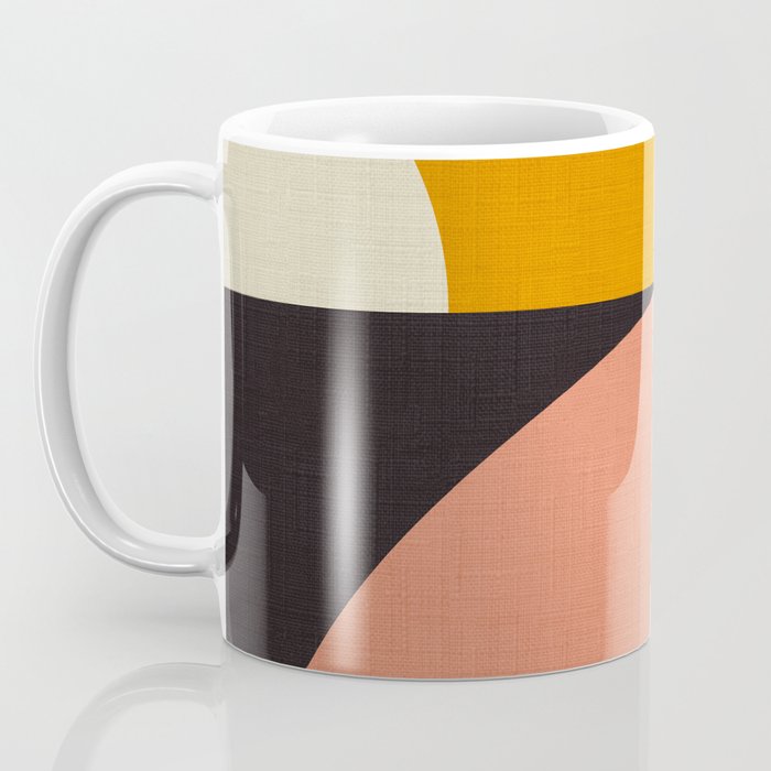 geometric modern mid century Coffee Mug Gallery Image 3