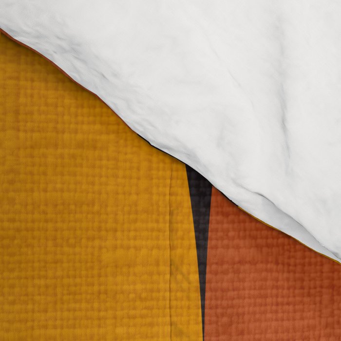 geometric modern mid century Comforter Gallery Image 4