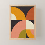 geometric modern mid century Mini Art Print Gallery Image 1
