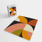 geometric modern mid century Jigsaw Puzzle Gallery Image 2