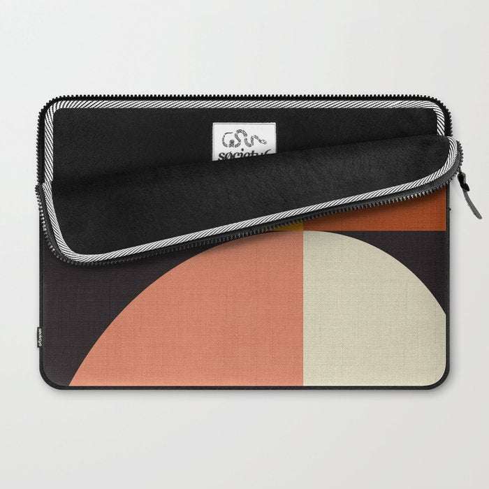 geometric modern mid century Laptop Sleeve Gallery Image 2