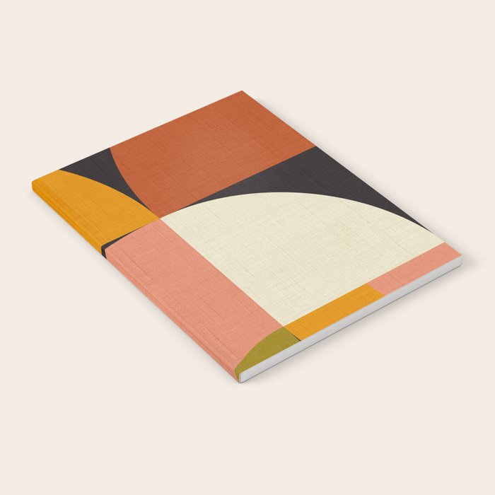 geometric modern mid century Notebook Gallery Image 2