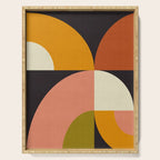 geometric modern mid century Serving Tray Gallery Image 1