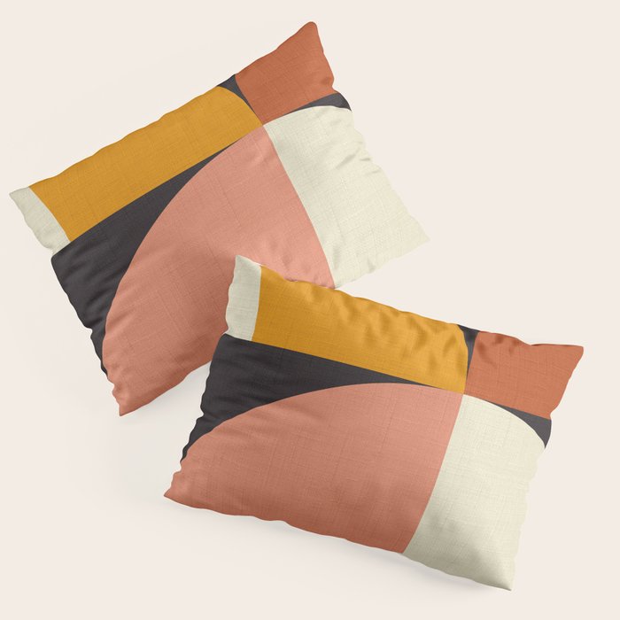 geometric modern mid century Pillow Sham Gallery Image 3