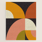 geometric modern mid century Jigsaw Puzzle Gallery Image 1