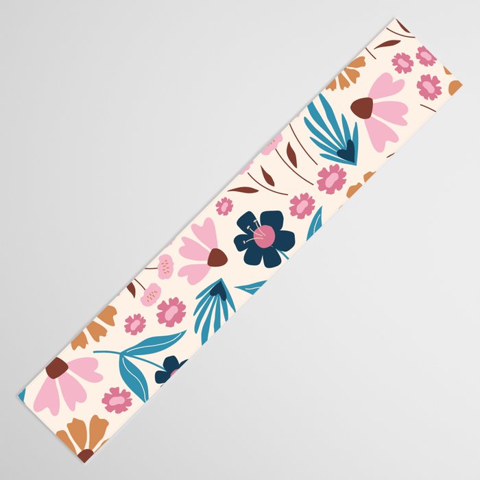 Wild Flowers - Bohemian  Table Runner Gallery Image 3