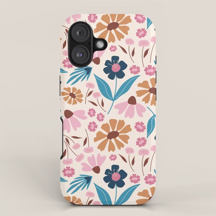Wild Flowers - Bohemian  iPhone Case Gallery Image 1