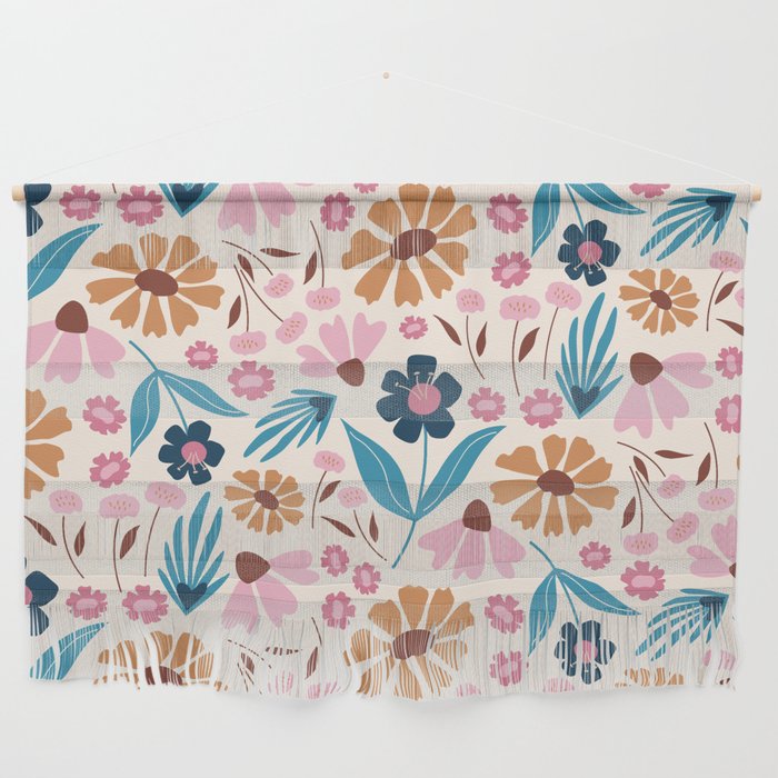 Wild Flowers - Bohemian  Wall Hanging Gallery Image 1