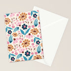 Wild Flowers - Bohemian  Stationery Card Gallery Image 2