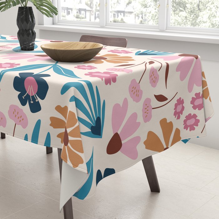 Wild Flowers - Bohemian  Tablecloth Gallery Image 3