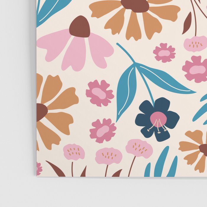 Wild Flowers - Bohemian  Poster Gallery Image 3