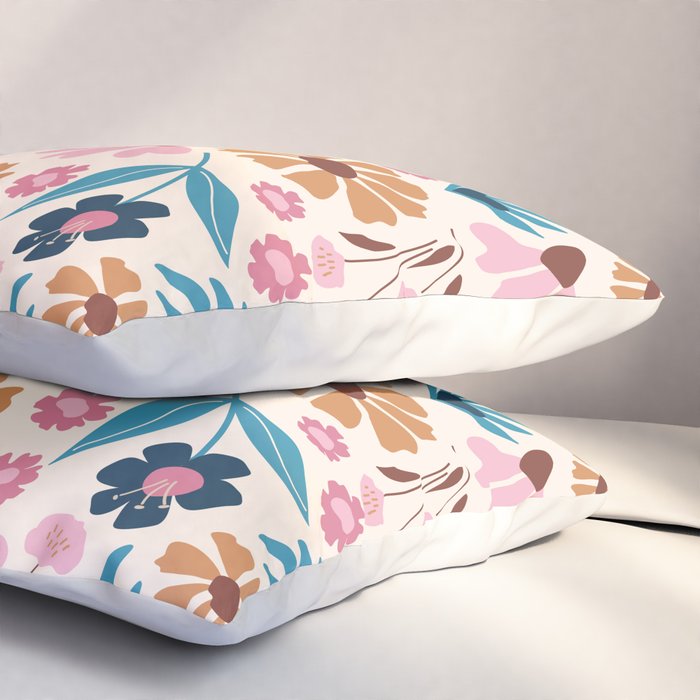 Wild Flowers - Bohemian  Pillow Sham Gallery Image 3