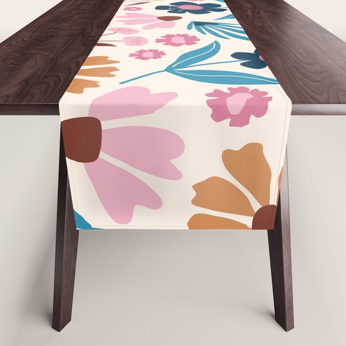 Wild Flowers - Bohemian  Table Runner Gallery Image 1