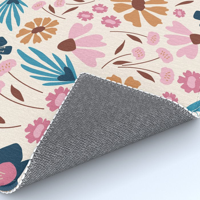 Wild Flowers - Bohemian  Rug Gallery Image 4
