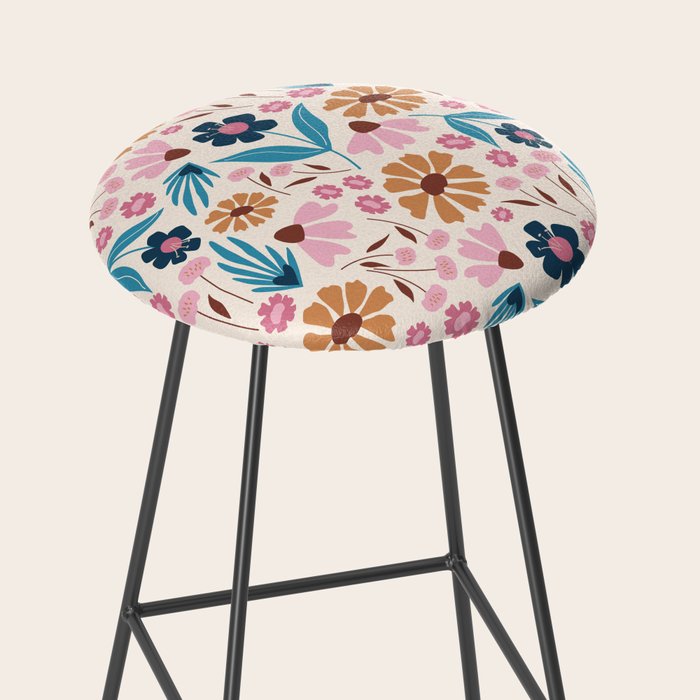 Wild Flowers - Bohemian  Stool Gallery Image 2