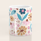Wild Flowers - Bohemian  Coffee Mug Gallery Image 4
