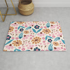 Wild Flowers - Bohemian  Rug Gallery Image 1