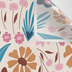 Wild Flowers - Bohemian  Wall Tapestry Gallery Image 3