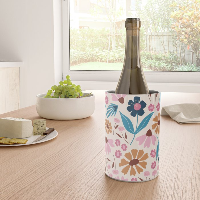 Wild Flowers - Bohemian  Wine Chiller Gallery Image 4