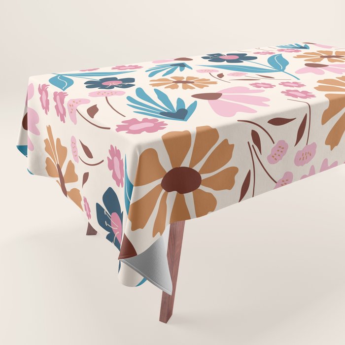 Wild Flowers - Bohemian  Tablecloth Gallery Image 1