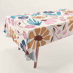 Wild Flowers - Bohemian  Tablecloth Gallery Image 1