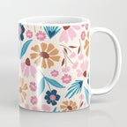 Wild Flowers - Bohemian  Coffee Mug Gallery Image 1