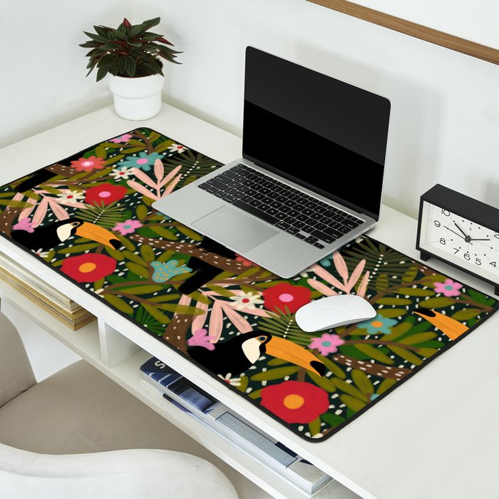 Toucan - Jungle  Desk Mat Gallery Image 2
