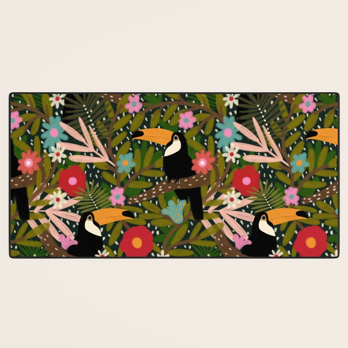 Toucan - Jungle  Desk Mat Gallery Image 3