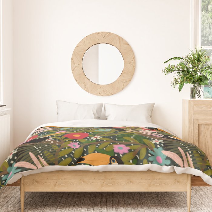Toucan - Jungle  Duvet Cover Gallery Image 3